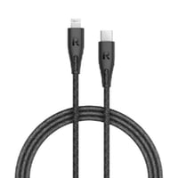 كيبل شحن راف باور تايب سي - ايفون نايلون 1.2 متر -...