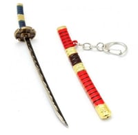 ميدالية سيف زورو احمر | Zoro Sword Keychain