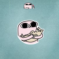 بينكي | مع قطوته