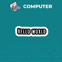 حاسب آلي | اهلاً عالم