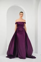 فستان غالية - بنفسجي