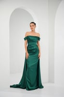 فستان غالية - أخضر