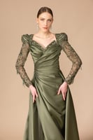 فستان منال - زيتي