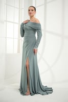 فستان ليلى - أخضر