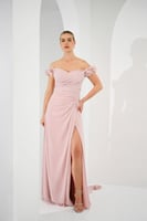 فستان زينة - وردي