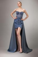 فستان تالا - سماوي