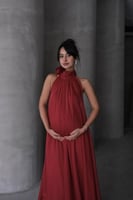 فستان ياسمين ( حوامل ) - أحمر