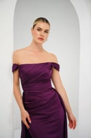 فستان غالية - بنفسجي