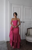 فستان لين - فوشي