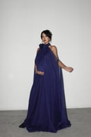 فستان ياسمين ( حوامل ) - كحلي