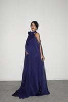 فستان ياسمين ( حوامل ) - كحلي