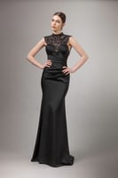 فستان أميرة - أسود