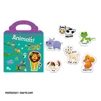 كتاب ملصقات المشاهد ( الحيوانات )