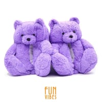 شبشب تيدي - بنفسجي