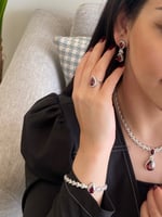 طقم مجوهرات زركون جولي