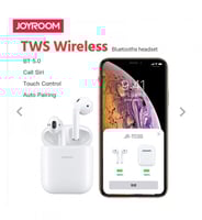 سماعة جيروم ايربودز Joyroom JR-T03s- اخر اصدار