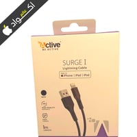 اكتف - كيبل ايفون طول متر معتمد من ابل