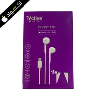 اكتيف سماعة ايفون 13 اصليه معتمده من ابل لون ابيض