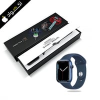 ساعة شبيهة آبل HW22 بلس الإصدار السابع+سوار جلد هد...