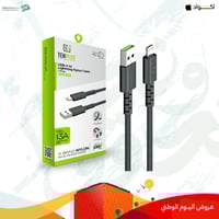 كيبل شحن من تن بلس بطول 1m USB-A to lightning