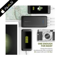 بطاريه متنقله من راف باور 32 الف ملي امبير 3منافذ...