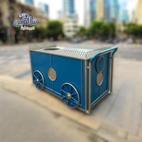 عربة طبخ وعرض