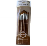 طقم 7 فرش للزيتي والاكريليك