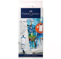 طقم الوان اكريليك فابركاستل - 12