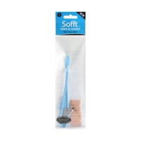 سكين مستطيل براس دائري + (5 غيارات)