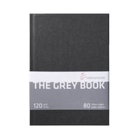 سكتش بوك - ورق رمادي- A4- Hahnemühle