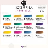 بريما الوان مائية 12 لون مجموعة الالوان الاستوائية