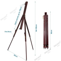 حامل لوحات كبير سينو ارت ثلاثي