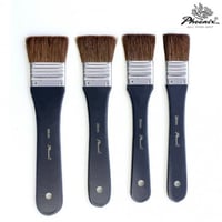 فرش رسم فونكس مقبض قصير شعر بني