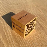 مكعبات قائمة الطعام - باركود منيو (عشرة حبات)