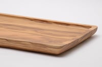 صواني تقديم مستطيلة من خشب الزيتون