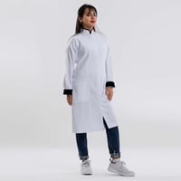 لاب كوت لباسي محدد اسود