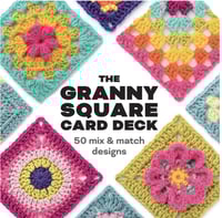 كروت نماذج الكروشيه مربعات الجدة جراني سكوير - أكث...