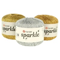 خيوط يارن ارت سباركل اللامعة