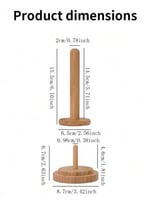 قاعدة خشبية تثبيت مكرة الخيط