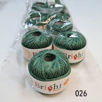 خيوط تطريز كوتن برليه 26