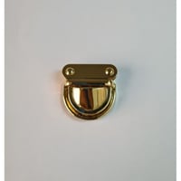 قفل شنطة صغير ذهبي