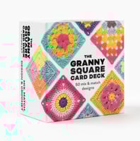 كروت نماذج الكروشيه مربعات الجدة جراني سكوير - أكث...