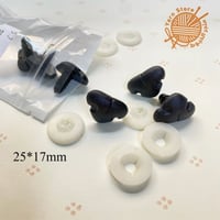 أنف دمى لون أسود الحجم الكبير