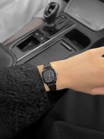 ساعة نسائي كاسيو اسود