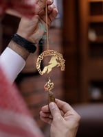 تعليقة شكل الحصان بالأسم