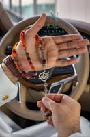 سبحة عقيق اصلي بالأسم