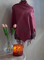 شال شتوي صوف بالأسم