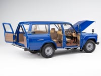 Toyota Land Cruiser LC60 1980 Blue 1:18 Kyosho K08...