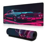 قاعدة ماوس العاب ممتدة بسطح قماشي فائق وقاعدة مطاط...