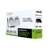 ASUS Dual RTX 5060 Ti 16GB White OC | كرت شاشة ايس...